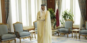 O εμίρης του Κατάρ