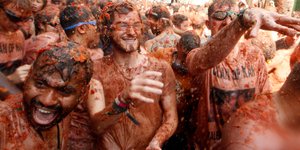 Φεστιβάλ Tomatina (Φωτογραφία: AP Photo/Alberto Saiz)