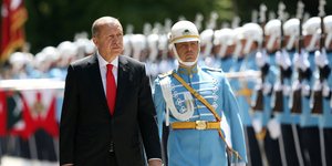 Ορκίζεται σουλτάνος σήμερα ο Ερντογάν /Φωτογραφία: ΑΡ