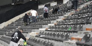 Οι μαθητές επί το έργον / Φωτογραφία: Δήμος Παύλου Μελά