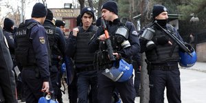 Επεισόδια σε Αγκυρα και Κωνσταντινούπολη κατά τη διάρκεια φιλοκουρδικών διαδηλώσεων (Φωτογραφία αρχείου: AP Photo/Burhan Ozbilici)