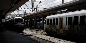 Τρένο σε σταθμό/Φωτογραφία: Eurokinissi