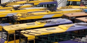 Χειρόφρενο για τέσσερις ώρες τραβούν την Τετάρτη λεωφορεία και τρόλεϊ