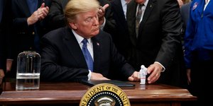 Ο Αμερικανός πρόεδρος Ντόναλντ Τραμπ (Φωτογραφία: ΑΡ)