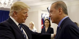 Οι πρόεδροι των δύο χωρών συναντήθηκαν τον Σεπτέμβρη στη Νέα Υόρκη.Pool Photo via AP