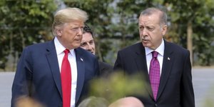 Οι δυο ηγέτες σε πρόσφατη συνάντησή τους / Φωτογραφία: AP Images