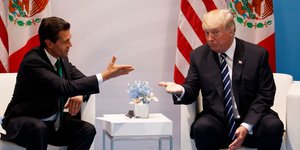 Οι πρόεδροι Μεξικού και ΗΠΑ