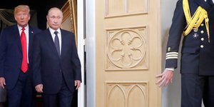 Ντόναλντ Τραμπ & Βλαντίμιρ Πούτιν (Φωτογραφία: AP Photo/Pablo Martinez Monsivais)