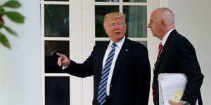 O Ντόναλντ Τραμπ και ο πρώην σωματοφύλακάς του