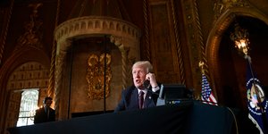 Ο Ντόναλντ Τραμπ (Φωτογραφία: AP Photo/Susan Walsh)