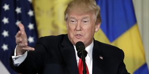 Ο Ντόναλντ Τραμπ (Φωτογραφία: AP/ Evan Vucci)