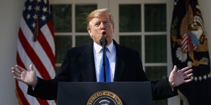 Ο Ντόναλντ Τραμπ/ Φωτογραφία: AP- Evan Vucci