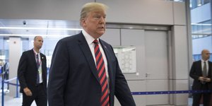 Ο Ντόναλντ Τραμπ/ Φωτογραφία: EUROKINISSI/NATO