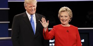 Ο Τραμπ ζητά από την Κλίντον να είναι ξανά υποψήφια (Φωτογραφία: AP/ David Goldman)