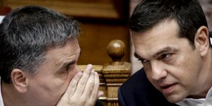 Ευκλείδης Τσακαλώτος και Αλέξης Τσίπρας -Φωτογραφία αρχείου: EUROKINISSI/ΚΟΝΤΑΡΙΝΗΣ ΓΙΩΡΓΟΣ