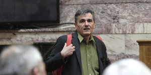 Ο Ευκλείδης Τσακαλώτος στην ΚΟ του ΣΥΡΙΖΑ -Φωτογραφία: Intimenews/ΛΙΑΚΟΣ ΓΙΑΝΝΗΣ