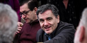 Ο υπουργός Οικονομικών Ευκλείδης Τσακαλώτος- φωτογραφία eurokinissi