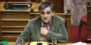 Ο ΥΠΟΙΚ Ευκλείδης Τσακαλώτος / Φωτογραφία: Nick Paleologos / SOOC