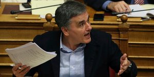 Ο Ευκλείδης Τσακαλώτος/Φωτογραφία: Eurokinissi