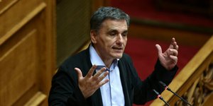 Ο Ευκλείδης Τσακαλώτος για πρώτη φορά παραδέχτηκε ότι η Ελλάδα δεν κατάφερε να πάρει το γαλλικό μηχανισμό για τη ρύθμιση του χρέους -Φωτογραφία: Intimenews/ΤΖΑΜΑΡΟΣ ΠΑΝΑΓΙΩΤΗΣ