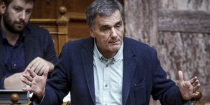 Ο Ευκλείδης Τσακαλώτος/ Φωτογραφία: EUROKINISSI- ΓΙΩΡΓΟΣ ΚΟΝΤΑΡΙΝΗΣ