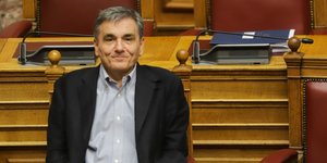 Ο Ευκλείδης Τσακαλώτος/ Φωτογραφία: EUROKINISSI- ΓΙΑΝΝΗΣ ΠΑΝΑΓΟΠΟΥΛΟΣ