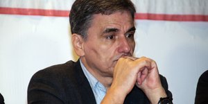Ο Ευκλείδης Τσακαλώτος (Φωτογραφία: EUROKINISSI/ΓΙΩΡΓΟΣ ΕΥΣΤΑΘΙΟΥ)