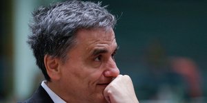 Στήριξη από το κόμμα για να νικήσουν τους «Μνηστήρες» ζητά ο Ευκλ. Τσακαλώτος -: Aris Oikonomou/SOOC