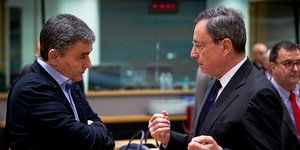 Ενταση μεταξύ Τσακαλώτου-Ντράγκι για τους πλειστηριασμούς -Φωτογραφία αρχείου: European Union