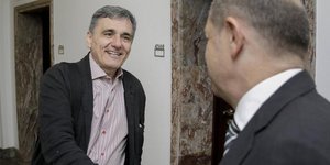 Από την συνάντηση Τσακαλώτου-Σολτς -Φωτογραφία: Photothek