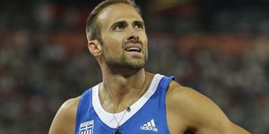 Την Τετάρτη θα τρέξει στον ημιτελικό των 200 μ. ο Λυκούργος Τσάκωνας (Φωτογραφία: AP/ David J. Phillip)