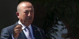 Ο Μεβλούτ Τσαβούσογλου/ Φωτογραφία: AP