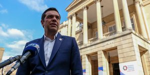 Ο Αλέξης Τσίπρας/ Φωτογραφία intime