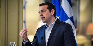 Ο Ελληνας πρωθυπουργός Αλέξης Τσίπρας/Φωτογραφία: Eurokinissi