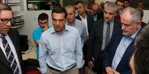 Στο Ιδρυμα Τεχνολογίας και Έρευνας Κρήτης ο Τσίπρας