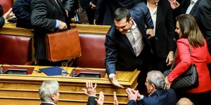 ψήφος εμπιστοσύνης στην κυβέρνηση/Φωτογραφία: Eurokinissi