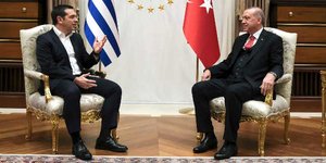 Από την συνάντηση Τσίπρα-Ερντογάν στο «Λευκό Παλάτι» στην Αγκυρα -Φωτογραφία: Intimenews/ΓτΠ ANDREA BONETTI