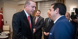Παρασκηνιακές επαφές Μαξίμου-Aγκυρας για την επίσκεψη Ερντογάν /Φωτογραφία: Intime News