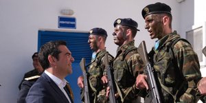 ΕΠΙΣΚΕΨΗ ΤΟΥ ΠΡΩΘΥΠΟΥΡΓΟΥ ΑΛ. ΤΣΙΠΡΑ ΣΤΟ ΑΓΑΘΟΝΗΣΙ (EUROKINISSI/ Γ.Τ. ΠΡΩΘΥΠΟΥΡΓΟΥ/ ANDREA BONETTI)