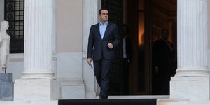 Ο Αλέξης Τσίπρας (Φωτογραφία: AP Photo/Yorgos Karahalis)