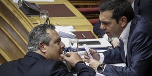 Τριγμοί στη συγκυβέρνηση με τη συμφωνία στο Σκοπιανό / Φωτογραφία: EUROKINISSI/ΓΙΩΡΓΟΣ ΚΟΝΤΑΡΙΝΗΣ