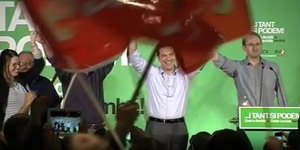 Οι Καταλανοί αριστεροί Αυτονομιστές αποθέωσαν τον Αλέξη Τσίπρα [βίντεο]