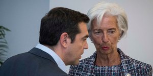 Πιθανή συνάντηση Τσίπρα-Λαγκάρντ στην Ουάσιγκτον στις 16 Οκτωβρίου -Φωτογραφία αρχείου: ΓτΠ ANDREA BONETTI