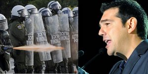 Ο Τσίπρας θέλει να καταργήσει τα ΜΑΤ