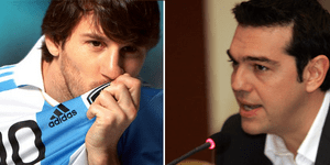 Ο Τσίπρας πήγε στην Αργεντινή και «έκλεψε» τη φανέλα του Μέσι [εικόνα]