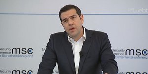 Ο Αλέξης Τσίπρας στο Μόναχο / Φωτογραφία: ΥοuTube