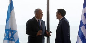 Από συνάντηση Τσίπρα-Νετανιάχου στη Θεσσαλονίκη το περασμένο καλοκαίρι-Φωτογραφία: Eurokinissi/Βασίλης Βερβερίδης