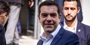 Ο Αλέξης Τσίπρας κατά την παράδοση-παραλαβή του ΥΠΕΞ -Φωτογραφία αρχείου: Eurokinissi/ΚΟΝΤΑΡΙΝΗΣ ΓΙΩΡΓΟΣ