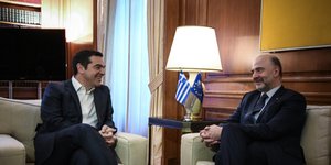 Τσίπρας-Μοσκοβισί/Φωτογραφία: Eurokinissi