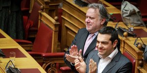 υπερψηφίστηκε η συμφωνία των Πρεσπών/Φωτογραφία: Eurokinissi